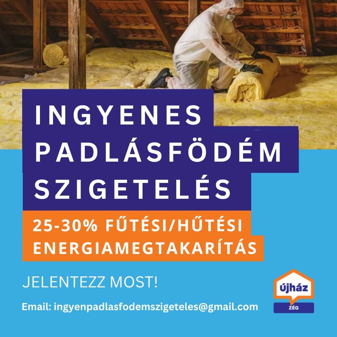 Ingyenes padlásfödém szigetelés